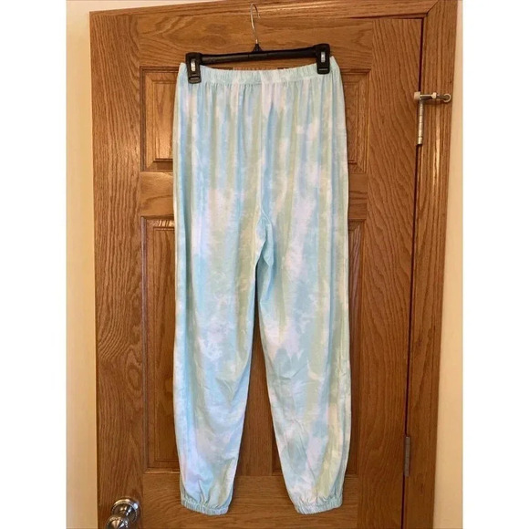 Shein Tye-Dye Mom Lounge Pants Size S 4 High Rise Taper Leg - Picture 2 of 4